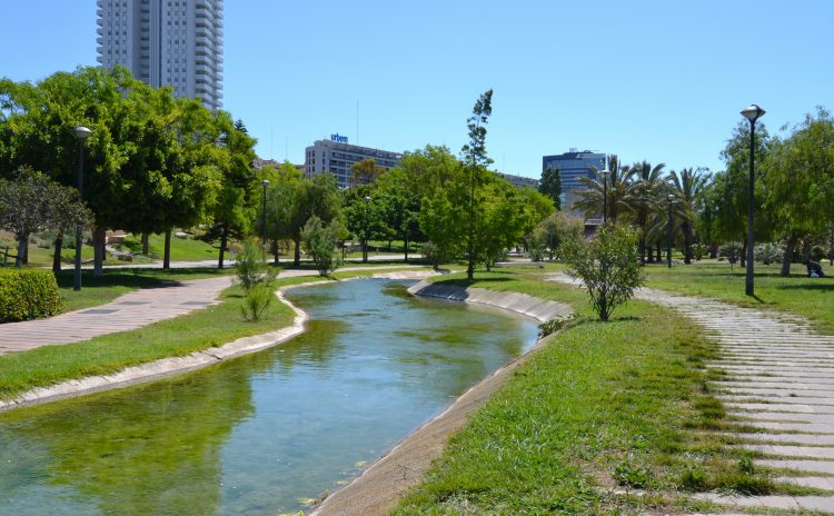 Il “Jardí del Turia” a Valencia da autostrada a parco