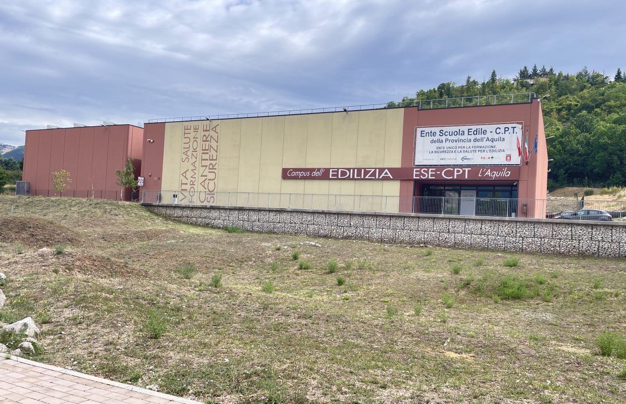 RISTRUTTURAZIONE E AMPLIAMENTO DELLA SEDE DELLA SCUOLA EDILE DELLA PROVINCIA DELL’AQUILA – L’AQUILA (AQ)