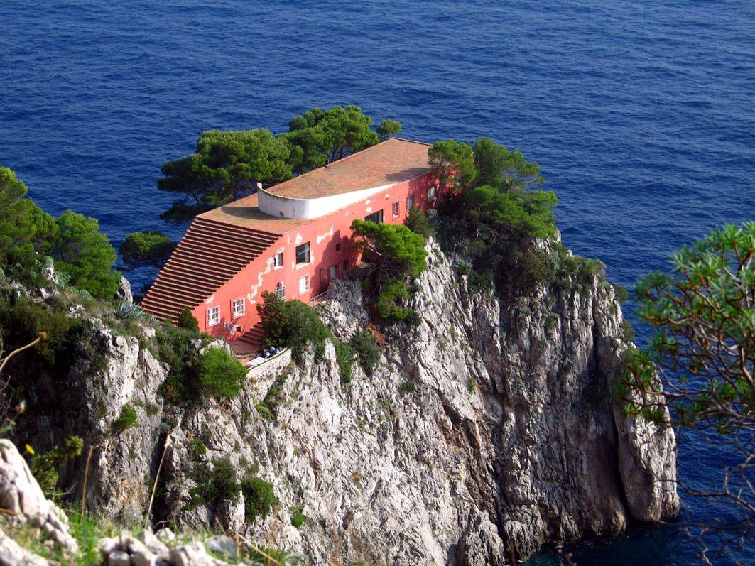 Casa Malaparte A Capri Zed Progetti