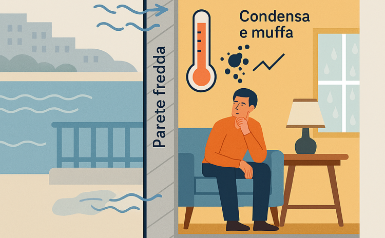 Comfort termico e rischio di condensa: un equilibrio da non sottovalutare – un caso reale