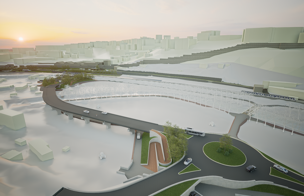 RIQUALIFICAZIONE DELL’AREA DELLA STAZIONE FERROVIARIA DELLA CITTÀ DI L’AQUILA (AQ) – PROGRAMMA DI RECUPERO URBANO
