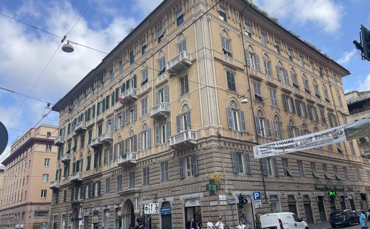 Il Palazzo di Via XX Settembre n. 10 – 12 a Genova
